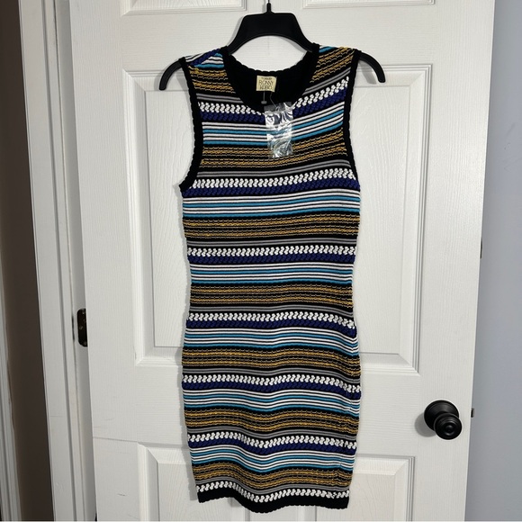 Torn by Ronny Kobo Dresses & Skirts - Torn by Ronny Kobo Ambrosia corded textured knit dress, size M, bodycon, NEW